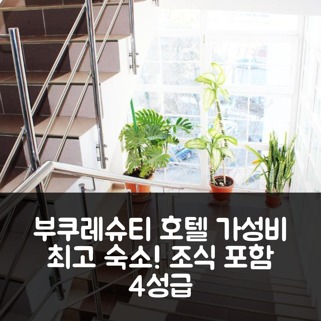 부쿠레슈티 숙소 여행 호텔 추천 엘리제우 호텔 | 4성급 조식과 가성비 좋은 위치 및 예약 팁 5가지