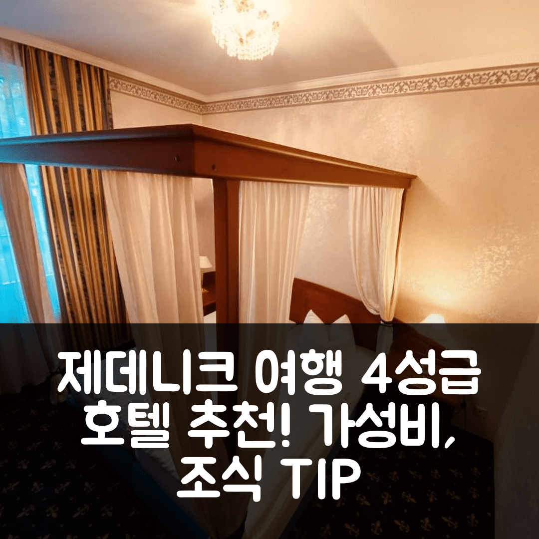 제데니크 숙소 여행 호텔 추천 슈로스 제드니크 | 4성급 조식과 가성비 좋은 위치 7가지 팁
