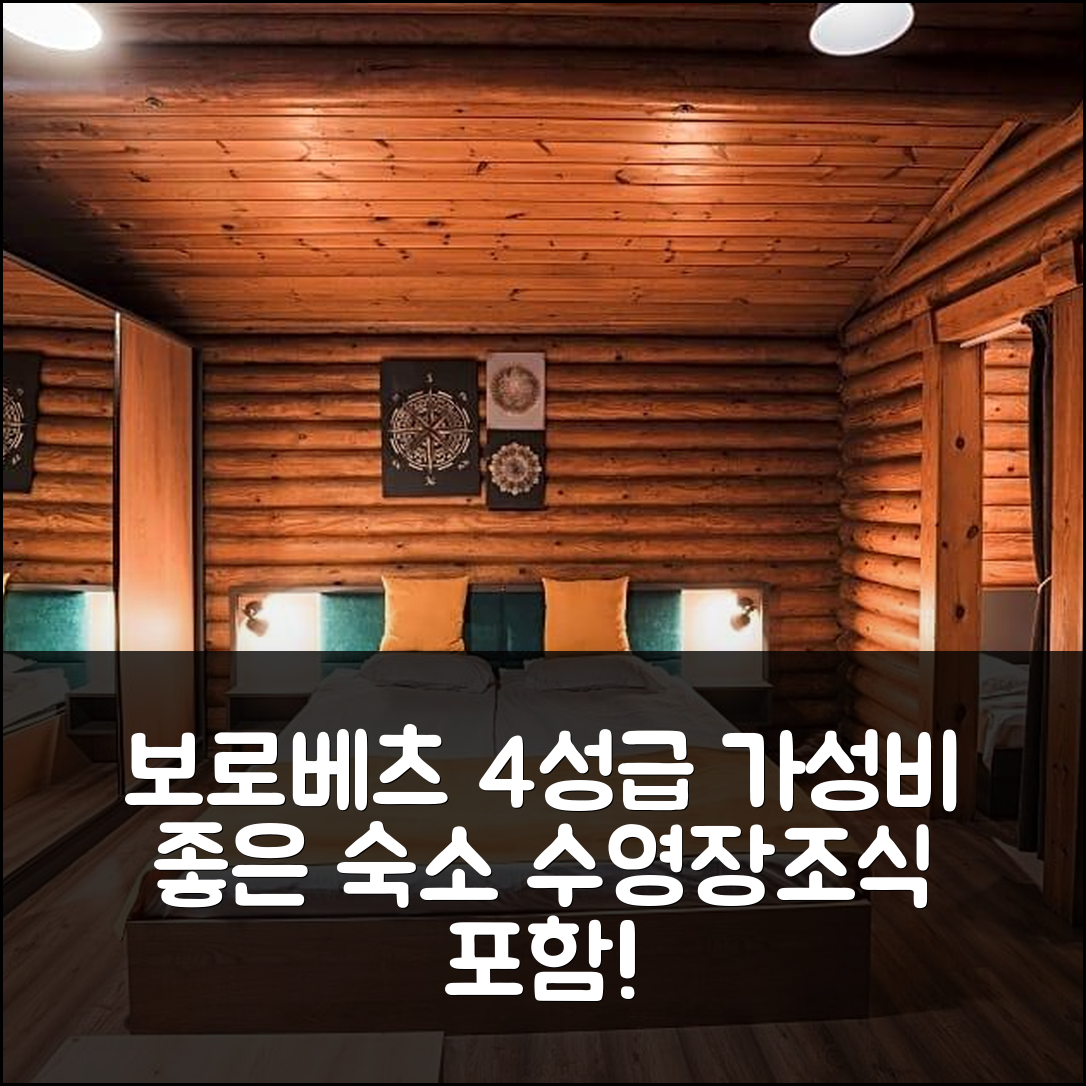 보로베츠 숙소 여행 호텔 추천 빌라 야고다 | 가성비 좋은 4성급 조식과 수영장 정보 7가지