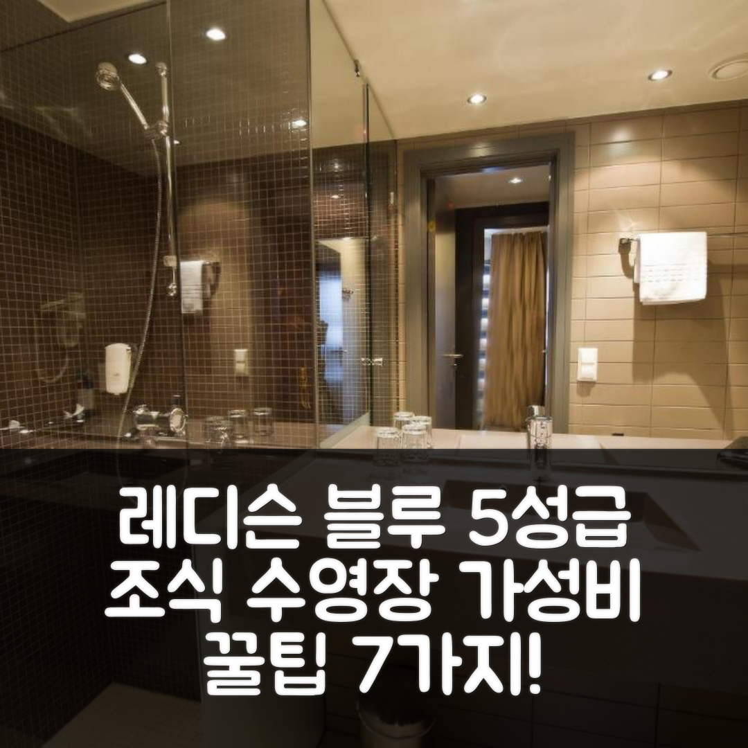 마엘렘 숙소 여행 호텔 추천 레디슨 블루 마운틴 리조트 | 5성급 조식과 수영장 완벽한 가성비 7가지 팁