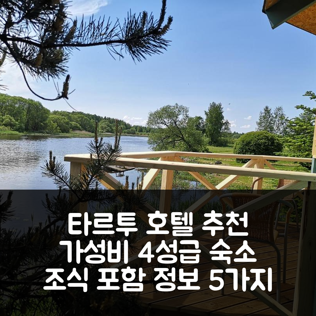 타르투 숙소 여행 호텔 추천 캅테니마야 코오스 사우나가 | 가성비 뛰어난 4성급 위치와 조식 정보 5가지